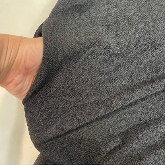 Moonlight by Y & S Black Cowl Neck Long Sleeve Dress Size L - Picture 9 of 9